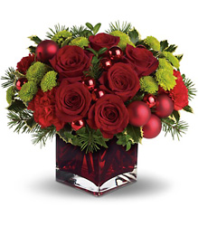 Teleflora's Merry & Bright from Martha Mae's Floral & Gifts in McDonough, GA